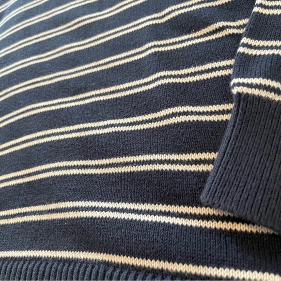Everlane Women’s Sweater in Navy and White Stripes Size M - Picture 4 of 6